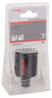 Алмазная коронка по кафелю, мрамору, граниту, шиферу Bosch Diamond for Hard Ceramics для мокрого сверления 44 mm, 1 3/4" 2608580309